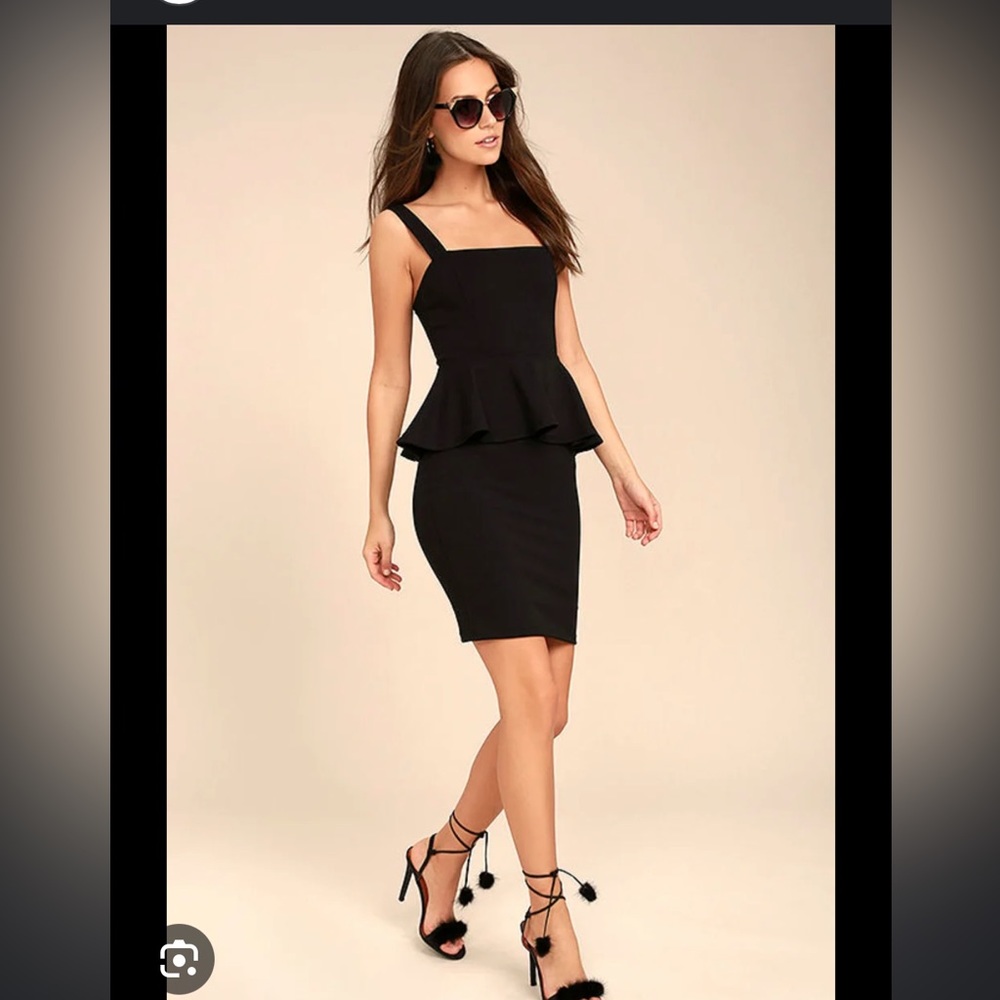 Peplum Dress